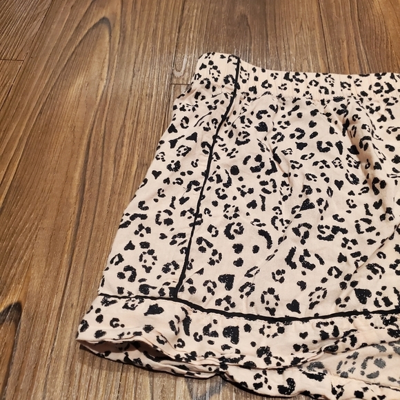 Victorias Secret Leopard Print Pajamas Sleep Shorts Cotton Lounge Boxer Briefs L - Picture 7 of 7